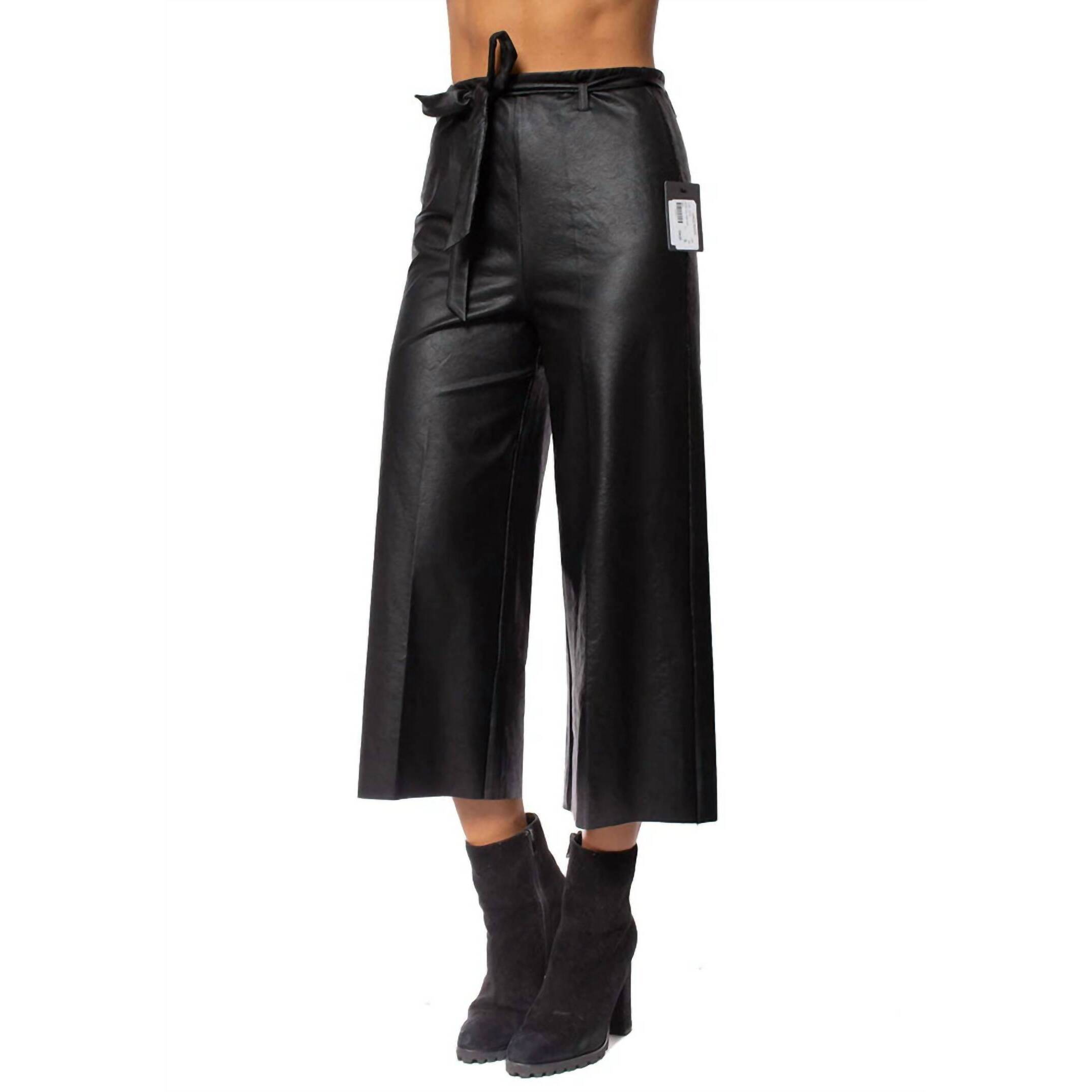 New Lysse Jensen Crop Pants In Black